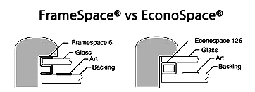 FrameSpace vs. EconoSpace