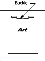 Art Hanging Tips 7 - T Hinges